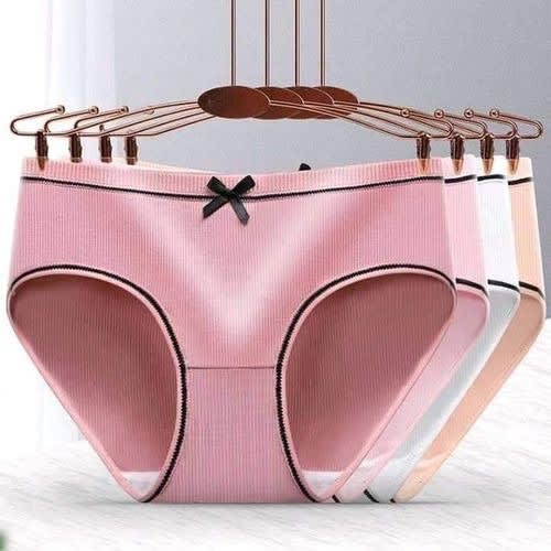 Ladies Cotton Panties -6 Pieces