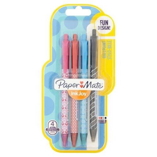 Paper Mate Ball Point Pens - Pack Of 4