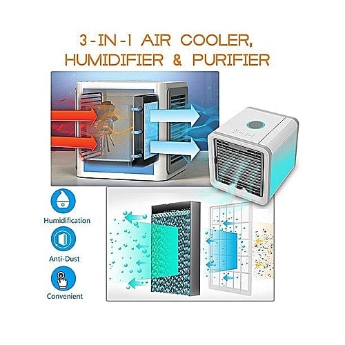Arctic Air Personal Space Cooler And Usb Mini Fan Mini Ac
