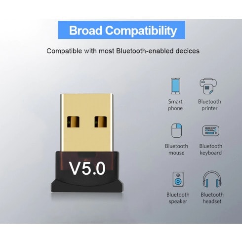 Wireless Usb Bluetooth 5.0 Adapter Dongle
