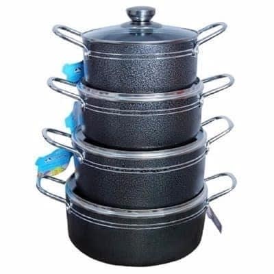 Nonstick Pot Set-4 Pieces
