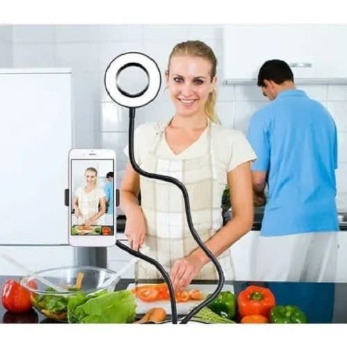 Selfie Ring Light With Cell Phone Holder