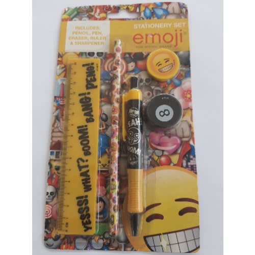 Emoji Stationery Set