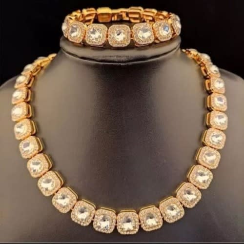 Tennis Chain With Bracelet