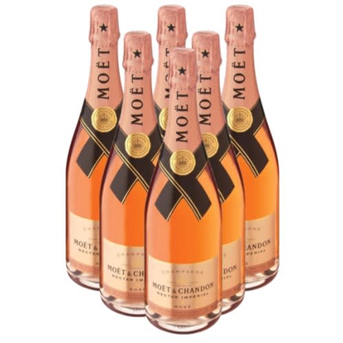 Moet Nectar Rose - (6 X75cl)