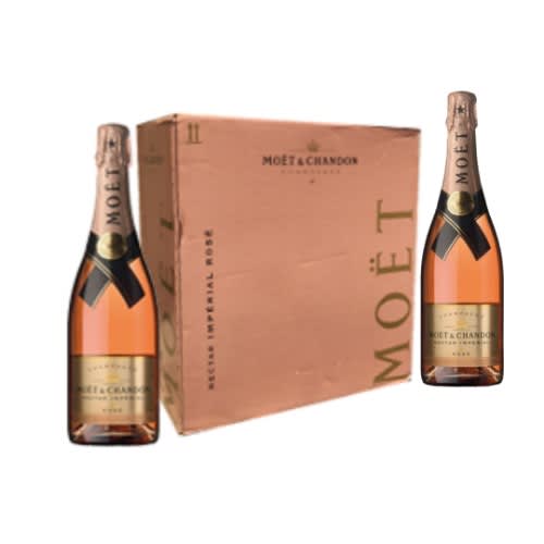 Moet Nectar Rose - (6 X75cl)