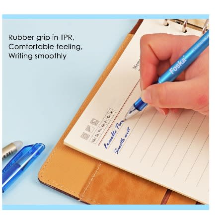 Erasable Pen Blue 0.5mm X 12pcs