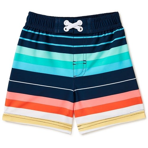 Baby & Toddler Boys Swimming Trunk Shorts -multistrip