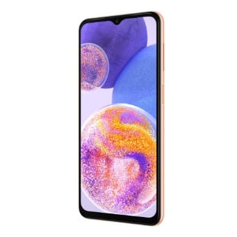 Galaxy A23 - 6.6" - 64GB ROM - 4GB RAM - Dual SIM - 4G LTE - 50MP - Fingerprint - 5000mAh - Peach