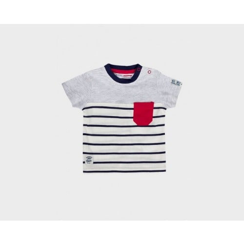 Minoti Baby Boys Stripe Design T-Shirt