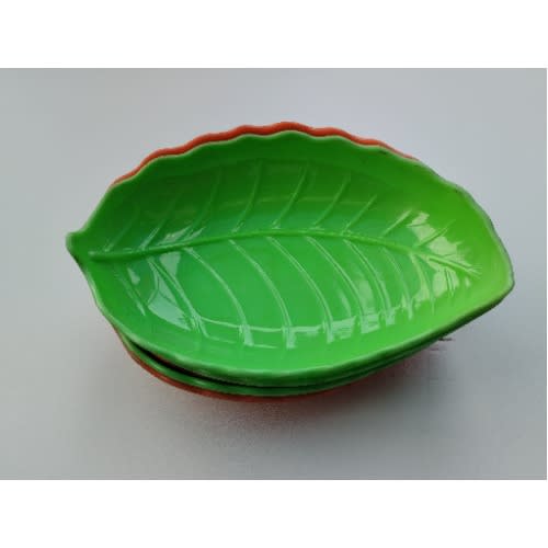 Flower Shape Unbreakable Plates - Set Of 6