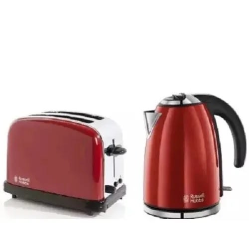 2 Face Toaster & Electric Kettle Bundle