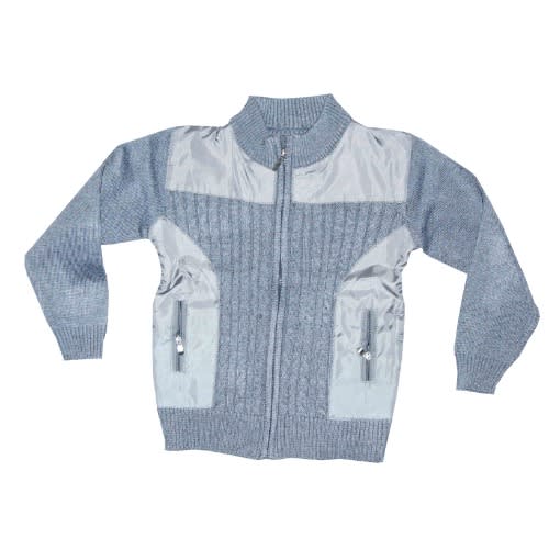 Kid's Unisex Cardigan - Grey