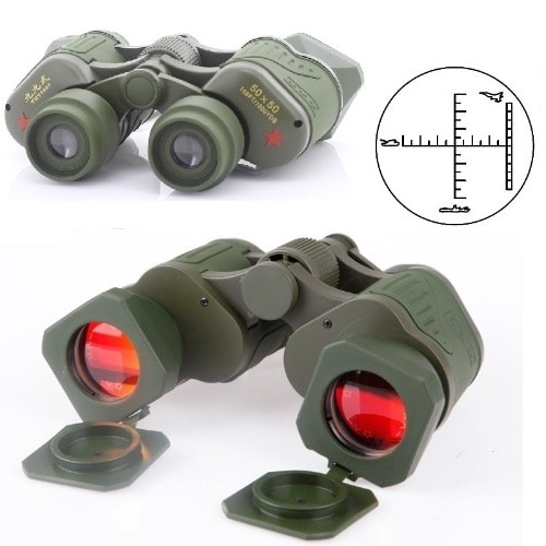 Portable Military Binocular 50x50 Zoom Lens