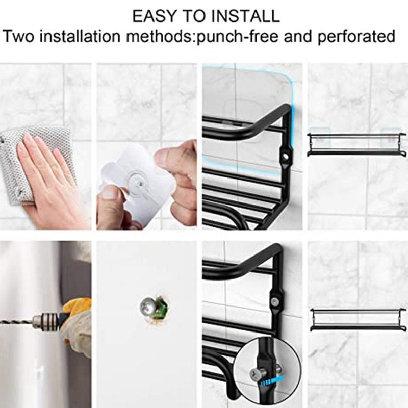 4Pcs Spice Racks, with Plenty of Screws and Wall Anchors
