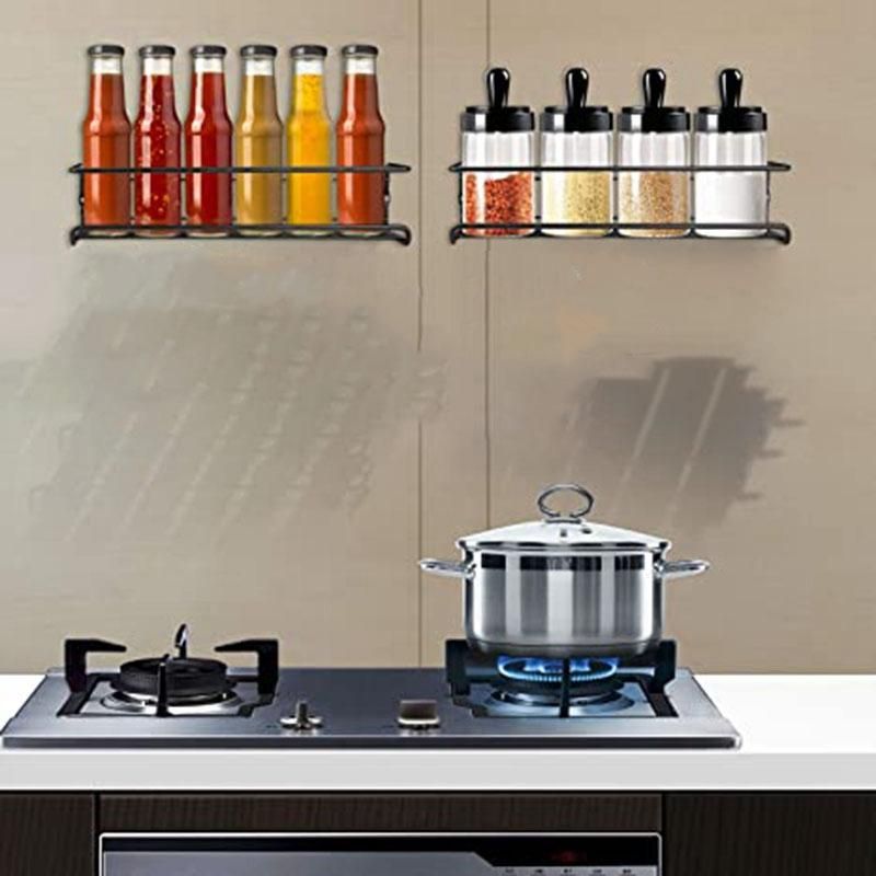 4Pcs Spice Racks, with Plenty of Screws and Wall Anchors