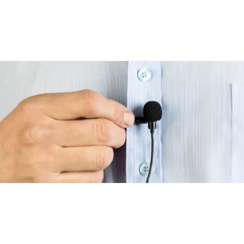 Live Broadcast Lavalier Noise Reduction Microphone For Cameras, Phones & PC