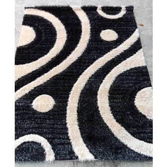 3 By 5ft Pattern Multicolor Center Shaggy Rug