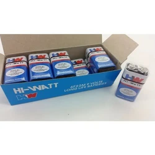 9v Carbon Zinc Battery - 10 Pieces