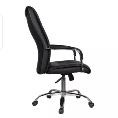 Modern Office Leather Chair - Black