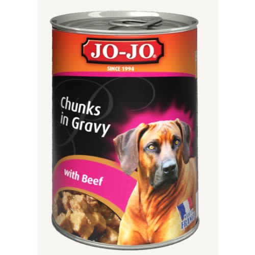 Jo-jo Chunks In Gravy With Beef  400g X 24