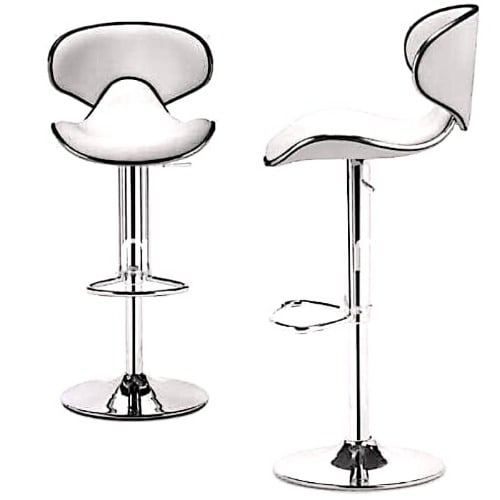 Love Bar Stool - Set Of 2 White