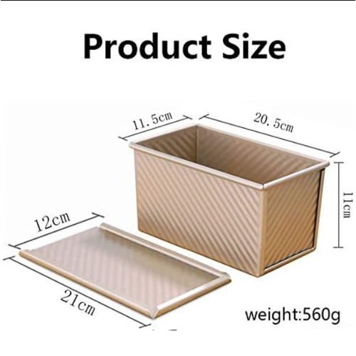 Bread Loaf Pan With Cover 20.5 X 11.5cm