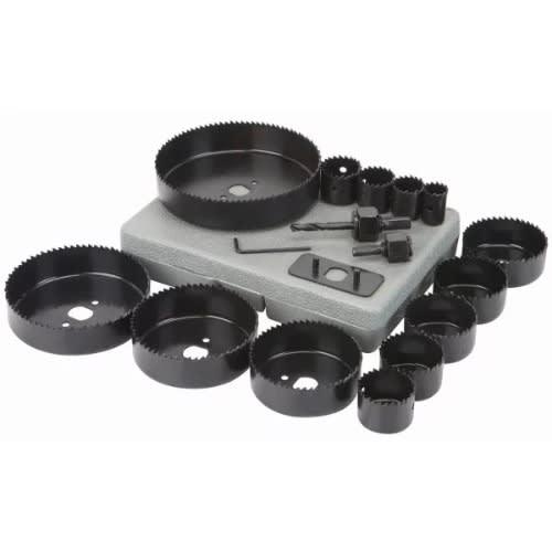 Wood Hole Saw - 16 Pieces