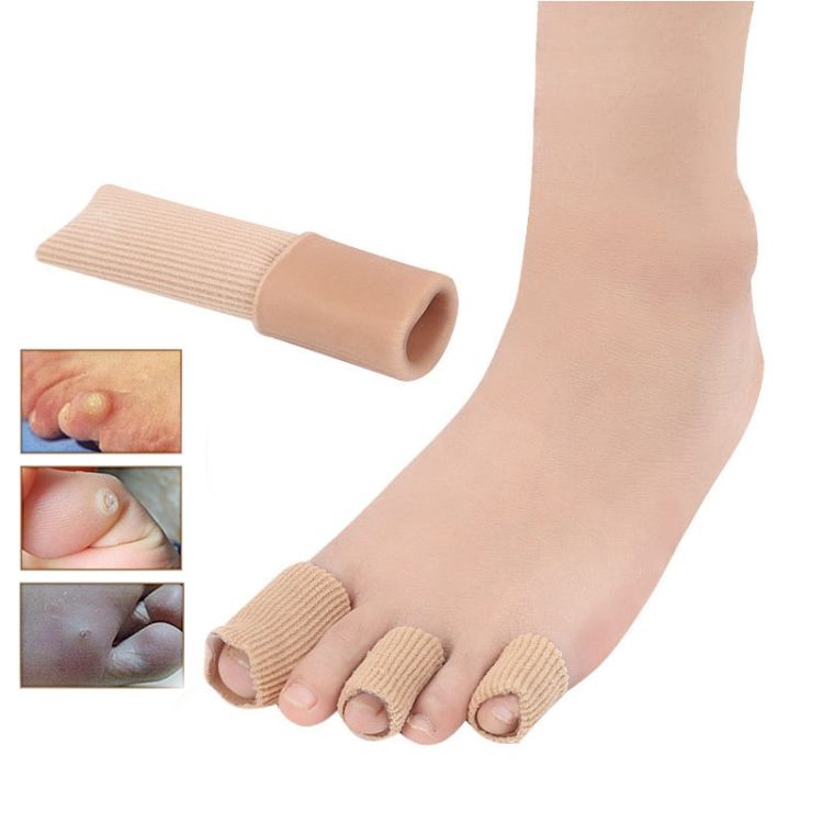 3pcs Toes Fingers Cushion Tube Sleeve Small  1.5cm
