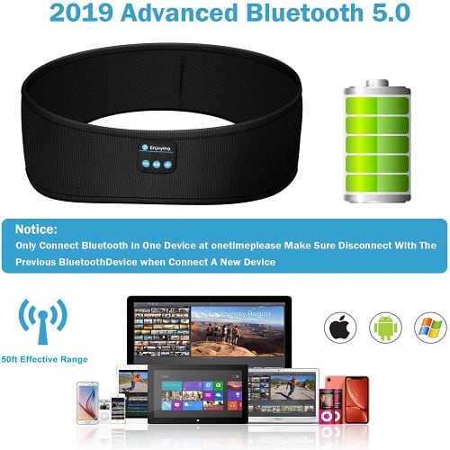 Bluetooth 5.0 Wireless Music Sport Headband