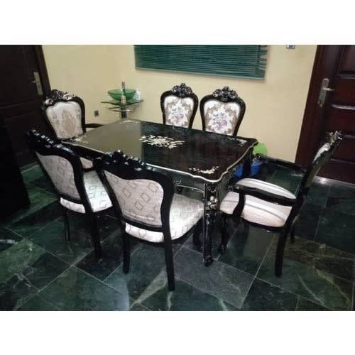 Royal Executive Wooden Dining Set With 6 chairs
