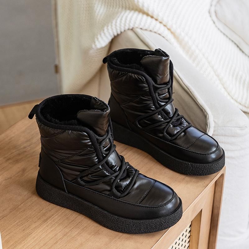 Women Boots Non-slip Winter Mid-Calf Snow Boots