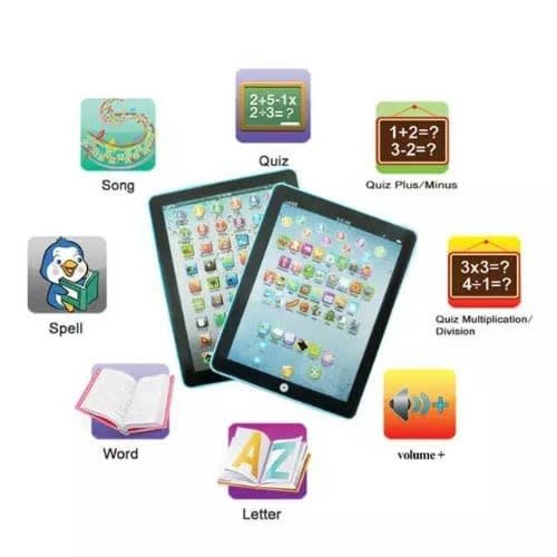 Kids Educational Learning Tablet + A-Z Alphabet Set