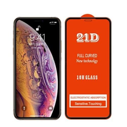 Tempered Glass Full Screen Protector 21d For iPhone 11
