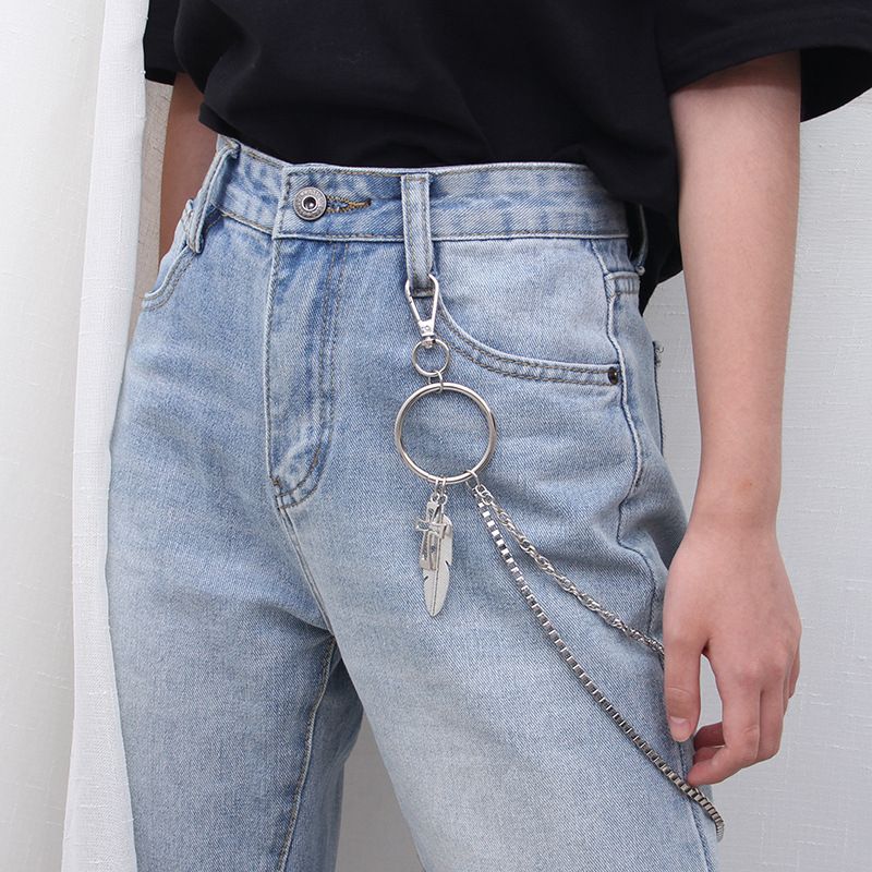Hip-hop Cool Pants Chain Waist Chain Punk Belt Hanging Chain