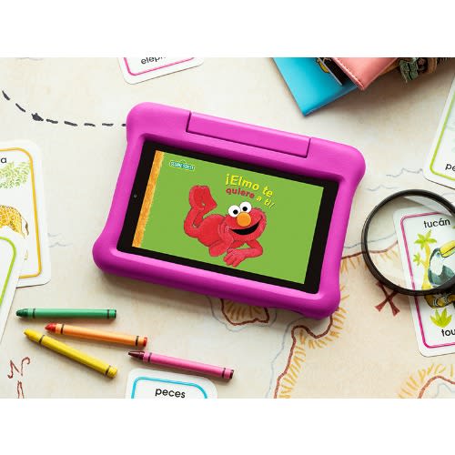 Amazon Fire 8 Kids Edition 2gb Ram 32gb Rom + Pink Protective Proof Case