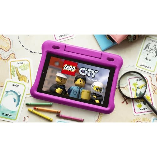 Amazon Fire 8 Kids Edition 2gb Ram 32gb Rom + Pink Protective Proof Case