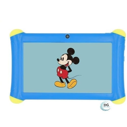 K86, Kids Tablet 7 Inch, Android 6.0, 16gb Rom , 1gb Ram, Plus Free Gifts - Blue