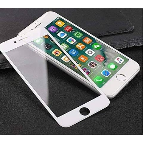 21d Tempered Glass Screen Protector For iPhone 7 - White