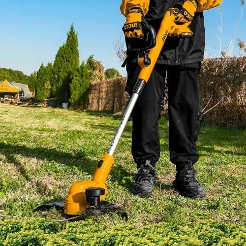 Ingco Lithium-ion Cordless Grass String Trimmer - 20v