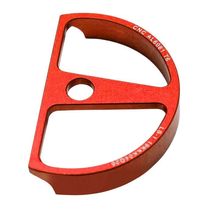 Aluminum Alloy Brake Cable Housing Line Shield Fender For  Red Red