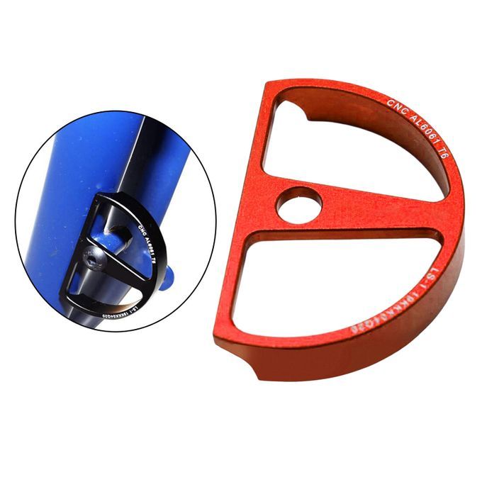 Aluminum Alloy Brake Cable Housing Line Shield Fender For  Red Red