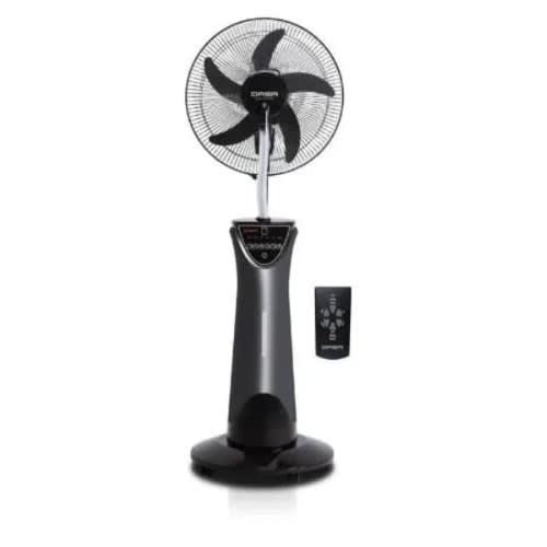 18" Rechargeable Water Mist Fan Qrf-7118r + Free Extension