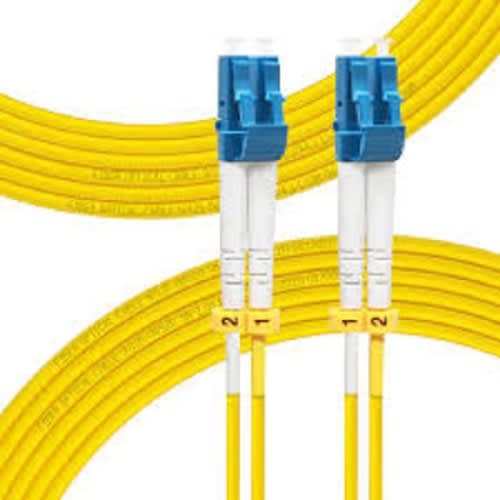 Lc-lc Single Mode Fiber Optic Patch Cable - 10m
