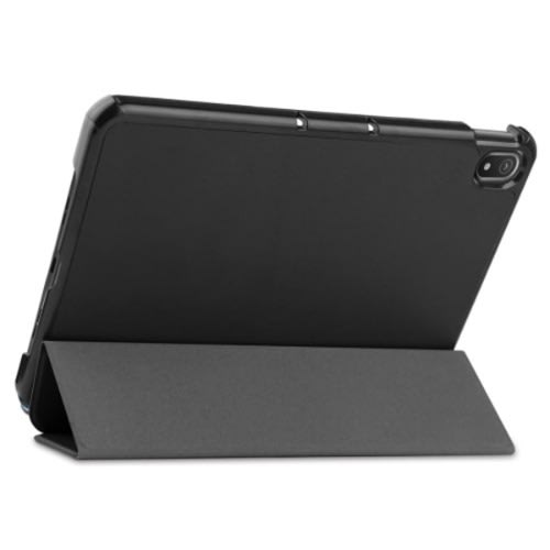 Smart Trifold Stand Case For Nokia T20 - Black