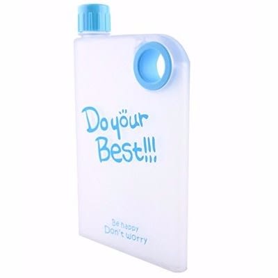 Do Your Best Notebook Bottle - Blue