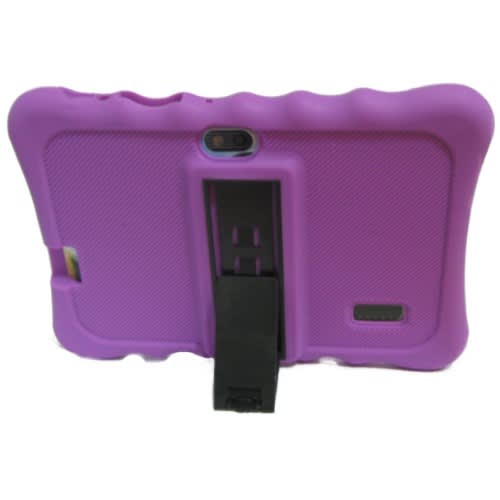 Epad A707- Children Android Tablet - 7"- 16Gb Rom -1GB RAM - Screen Protector - Purple Silicone Case