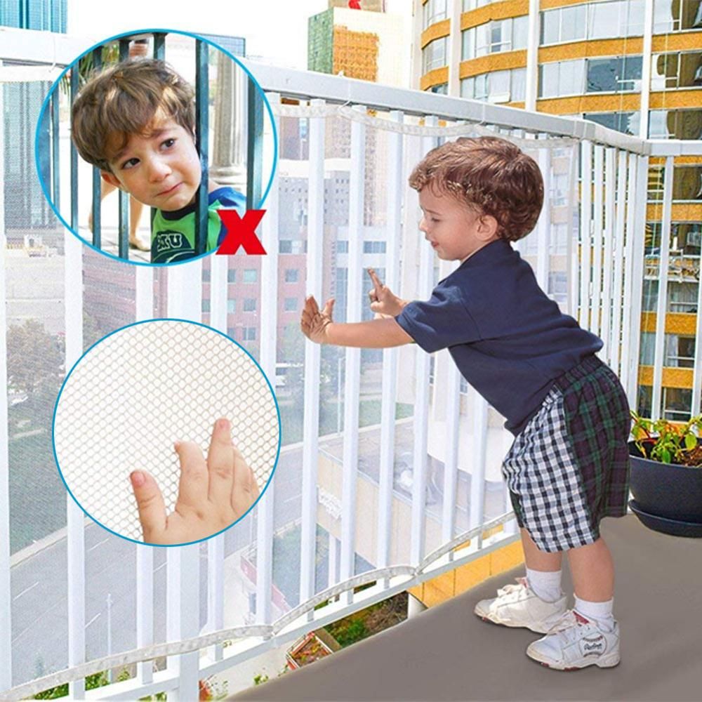 Baby Kids Stairs Balcony 3M Baby Fencing For Children Baby Fence Thickening Toddler Child Safety Net Security Gate Outdoor Net