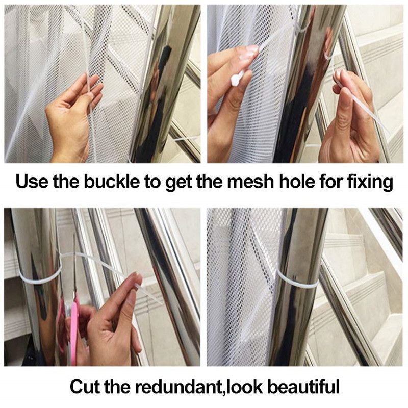 Baby Kids Stairs Balcony 3M Baby Fencing For Children Baby Fence Thickening Toddler Child Safety Net Security Gate Outdoor Net