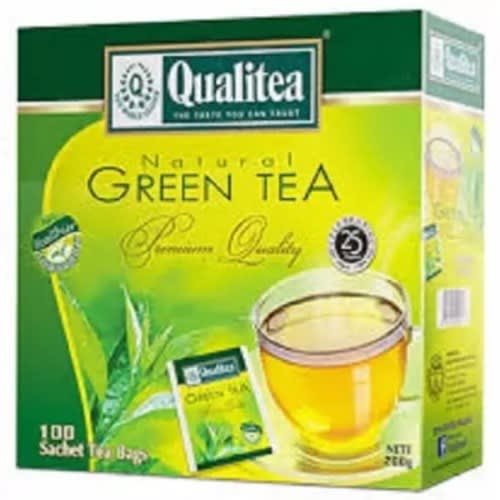 Qualitea - Natural Green Tea - 100 Sachets